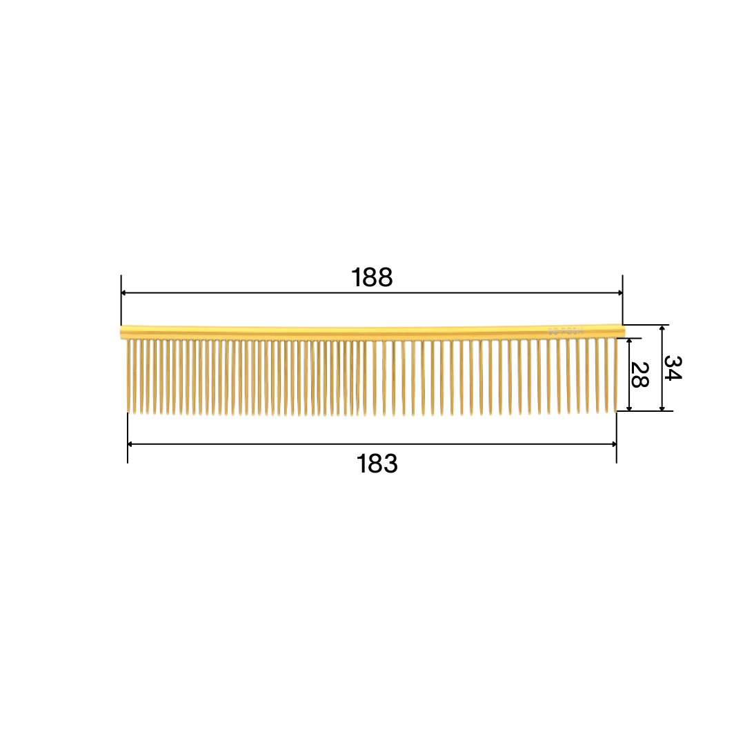 Metal Comb Medium